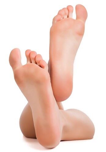 Gražios pėdos ir kojos - „Zenidol“ kremo naudojimo rezultatas